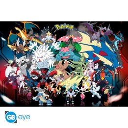 ABYSTYLE POKEMON - Poster grande: "Mega Evolution" (91.5x61)
