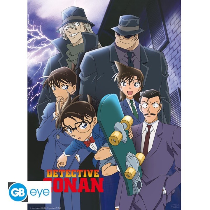 ABYSTYLE DETECTIVE CONAN - Poster 52x38 :" Group"
