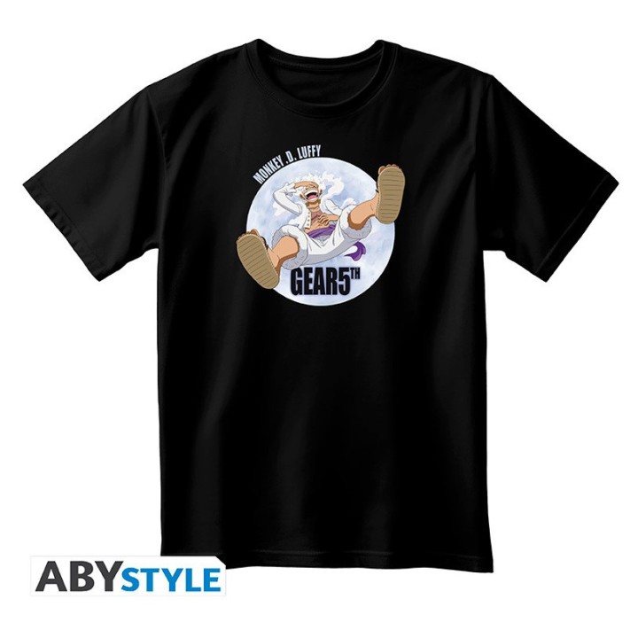 ONE PIECE - Tshirt unisex black - Gear 5th - Small - Unisex T-shirts