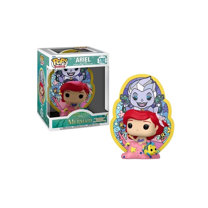 FUNKO POP Deluxe Disney: La Sirenetta - 1702 Ariel (Stained Glass)