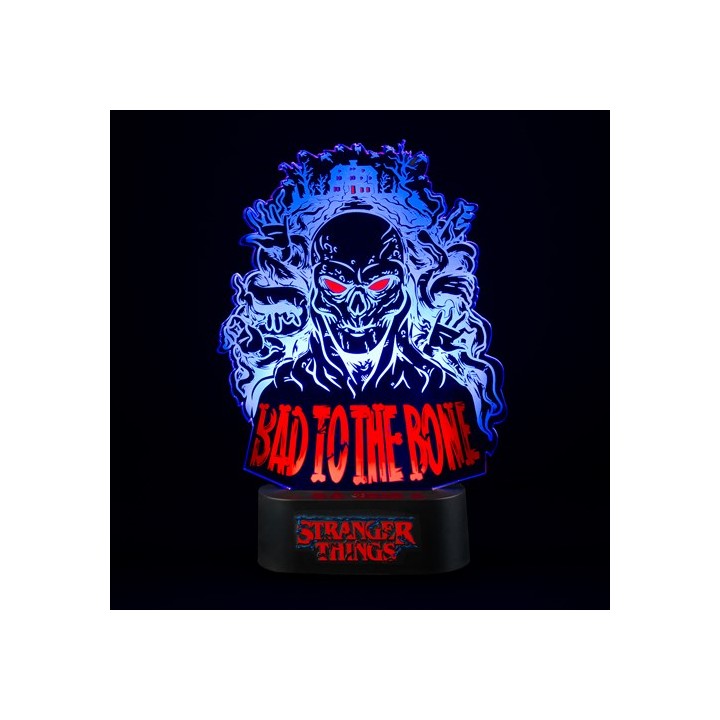 ERIK. STRANGER THINGS LAMPADA LED DA TAVOLO STRANGER THINGS BAD TO THE BONE