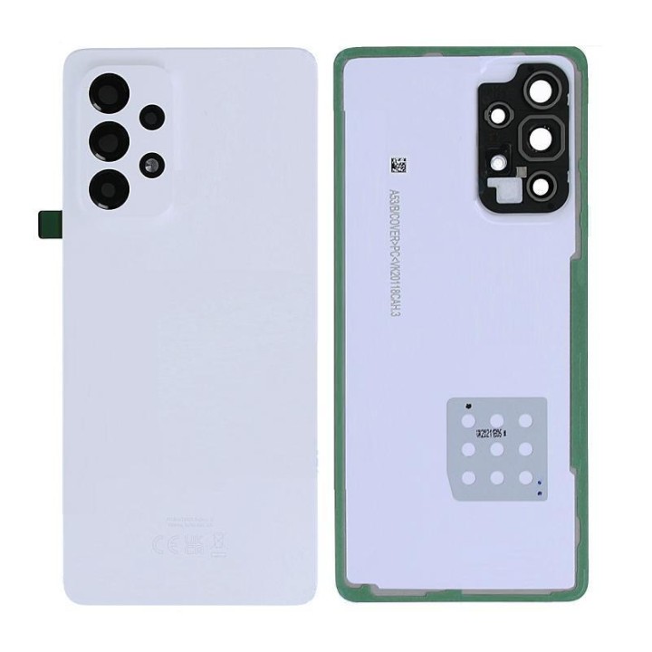 COVER POSTERIORE PER SAMSUNG GALAXY A53 5G A536B BIANCO