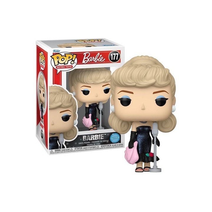 FUNKO POP Retro Toys: Barbie - 177 Barbie (Glitter) 9cm