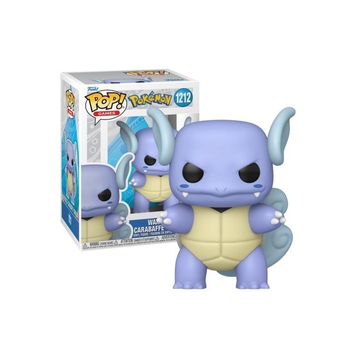 FUNKO POP Games: Pokemon - 1212 Wartortle 9cm