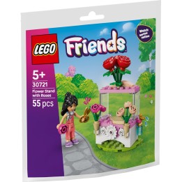 LEGO 30721 FRIENDS - Bancarella di fiori con rose