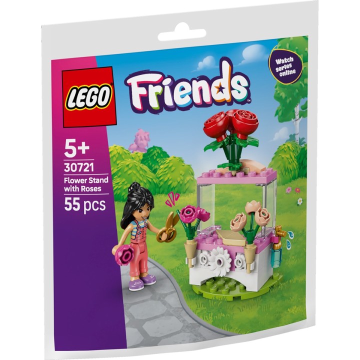 LEGO 30721 FRIENDS - Bancarella di fiori con rose