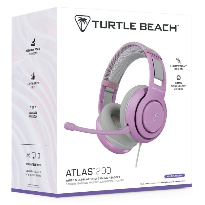 TURTLE BEACH - ATLAS 200 - LILAC MIST