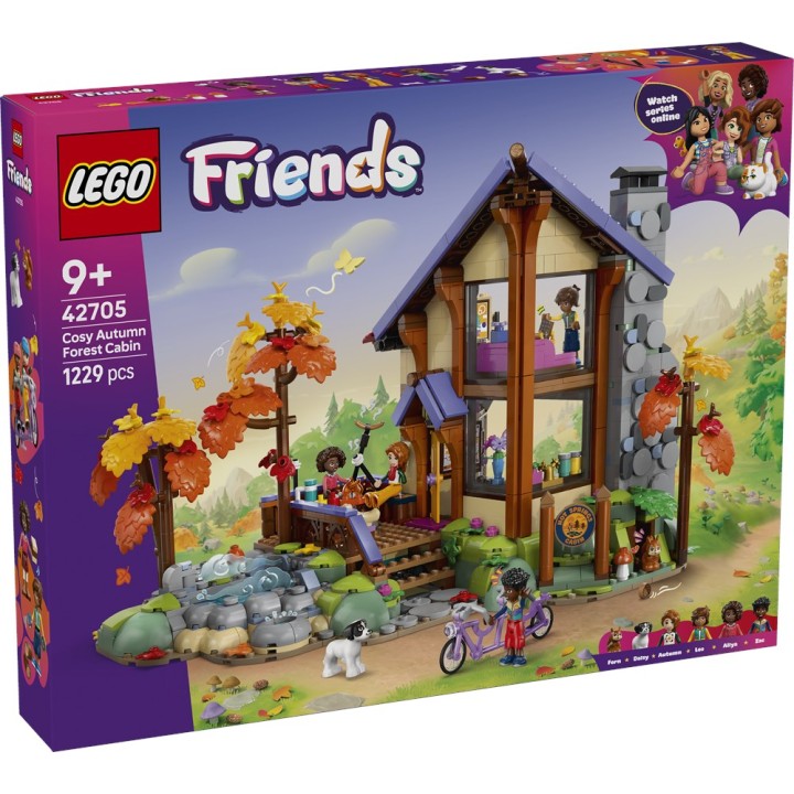 LEGO 42705 FRIENDS - Baita nella foresta autunnale