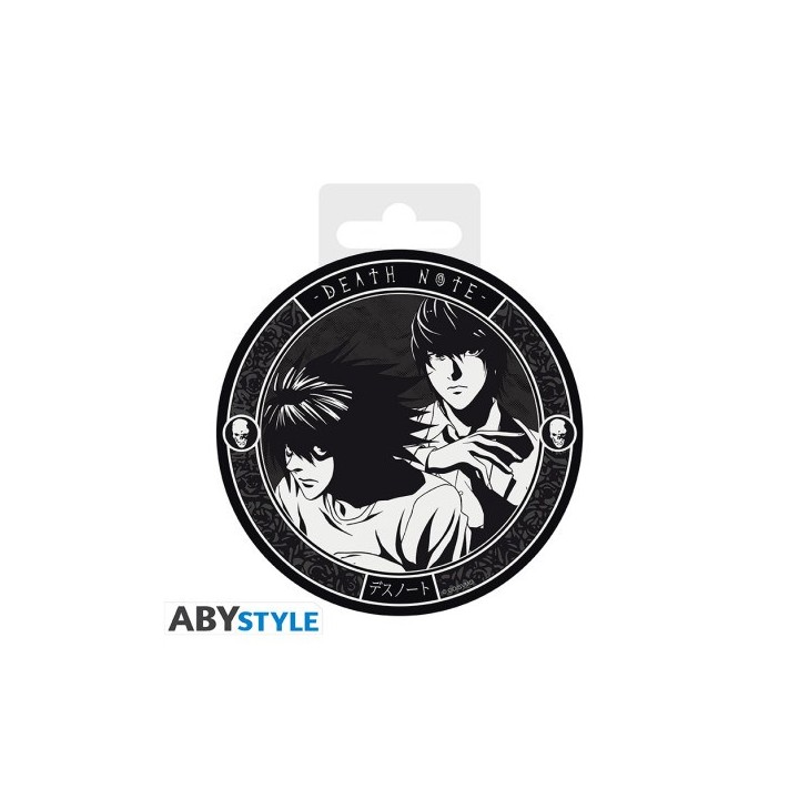 ABYSTYLE DEATH NOTE - Sottobicchiere in ceramica: "L & Light"