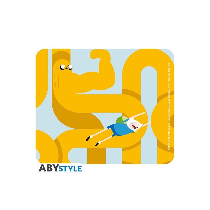 ABYSTYLE ADVENTURE TIME - Mousepad: "Finn and Jake"