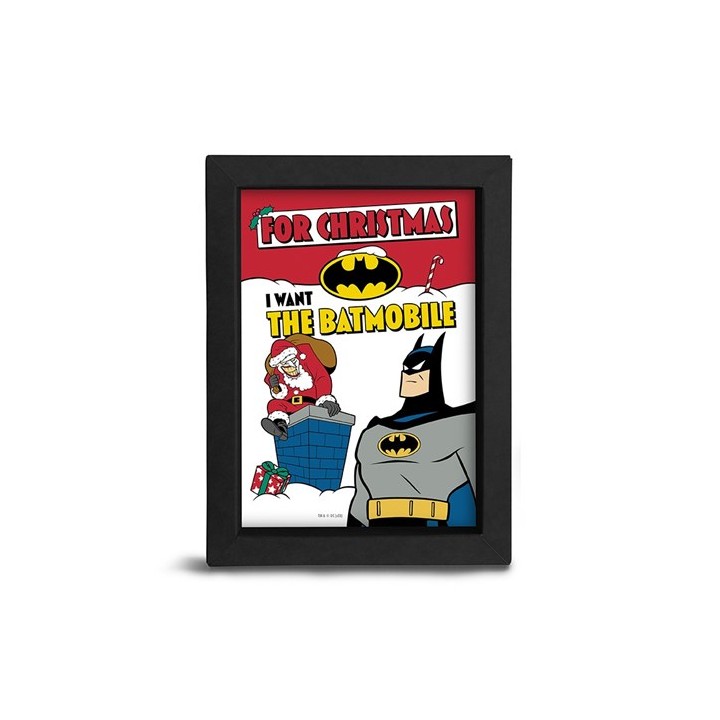 ABYSTYLE DC COMICS – Poster incorniciato: " I WANT THE BATMOBILE"