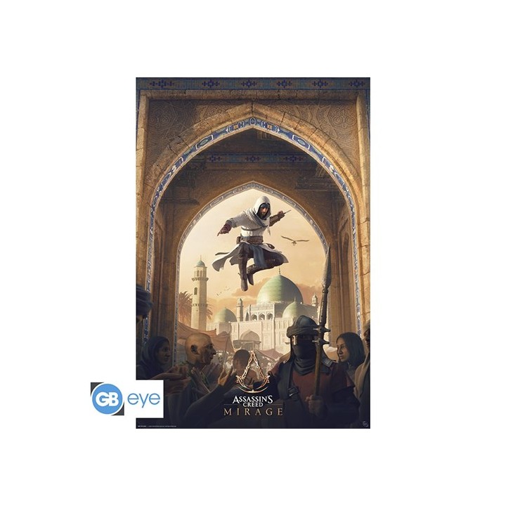 ABYSTYLE ASSASSIN'S CREED - Poster grande: "Key Art Mirage" (91.5x61)