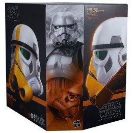 HASBRO STAR WARS - BLACK SERIES - CASCO ELETTRONICO MORTAR TROOPER (DAMAGED BOX)