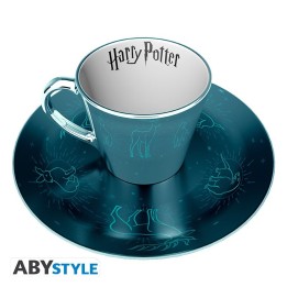 ABYSTYLE HARRY POTTER - Set Tazza "Specchio" e Piattino: "Patronus"