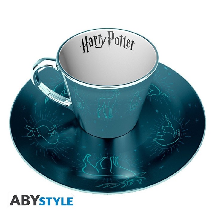 ABYSTYLE HARRY POTTER - Set Tazza "Specchio" e Piattino: "Patronus"