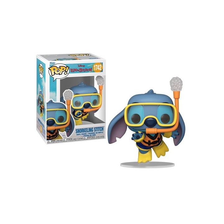 FUNKO POP Disney: Lilo & Stitch - 1742 Snorkeling Stitch 9cm