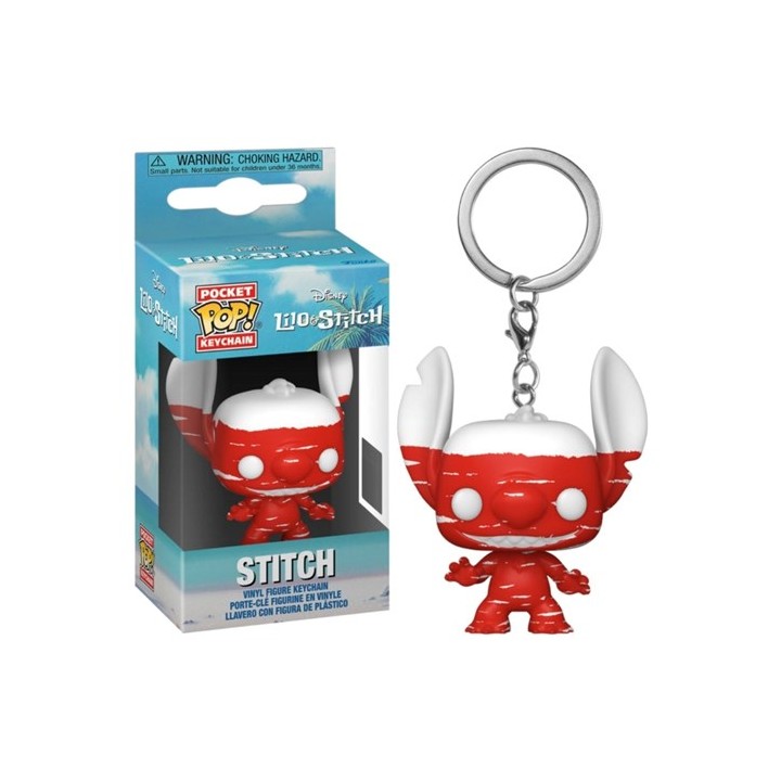 FUNKO POP Keychain Disney: Lilo & Stitch - Stitch (Badness Level)