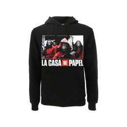 LA CASA DI CARTA - SQUAD FELPA NERA S