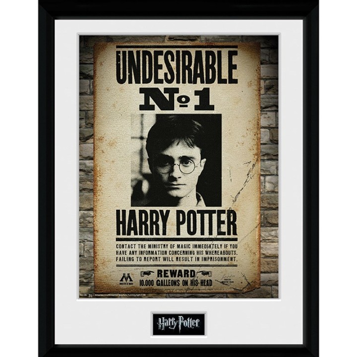 ABYSTYLE HARRY POTTER - Poster Incorniciato: "Undesirable No 1"