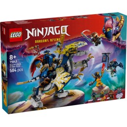 LEGO 71843 Mech cavalca-drago di Rogue