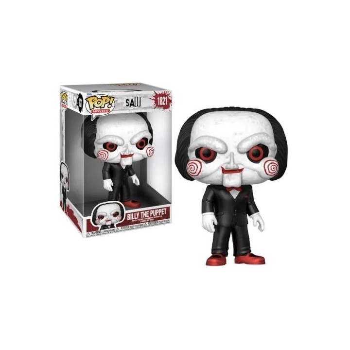 FUNKO POP Jumbo Movies: Saw 3 - 1821 Billy The Puppet 25cm