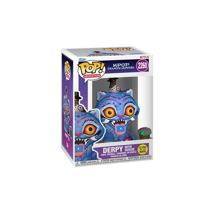 FUNKO Pop! Animation: Kpop Demon Hunters - 2260 Derpy with Sussie (Glows in The Dark) 9 cm