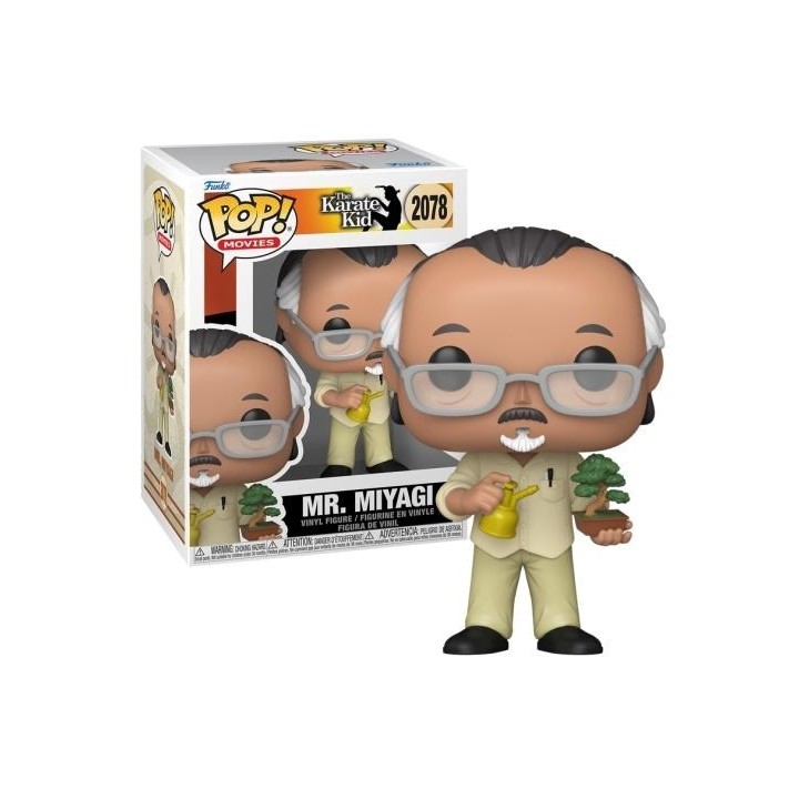 FUNKO POP Movies: The Karate Kid - 2078 Mr.Miyagi With Bonsai Tree 9cm