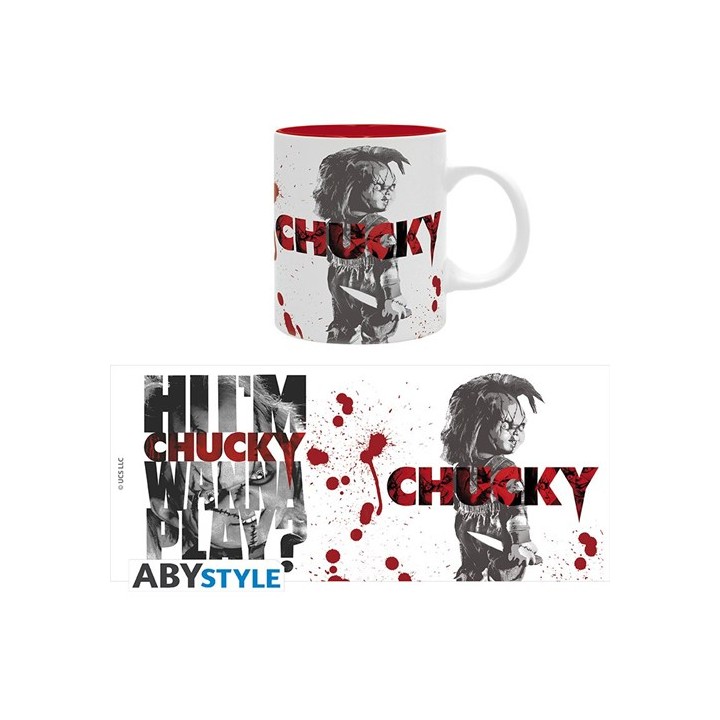 ABYSTYLE CHILD'S PLAY : CHUCKY - Tazza 320 ml: "Blood"