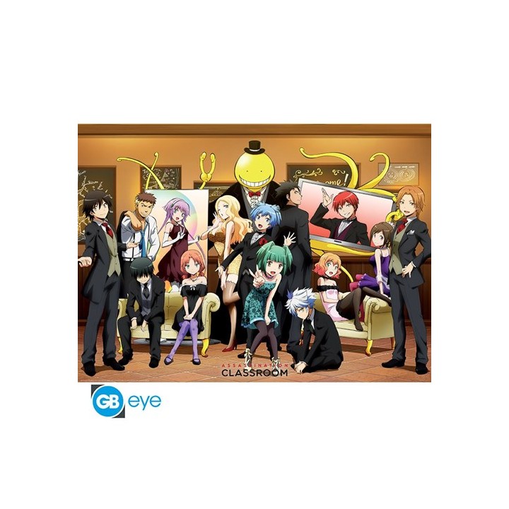 ABYSTYLE ASSASSINATION CLASSROOM - Poster 52x38 : "Elegant group"