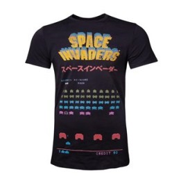 SPACE INVADERS LEVELS T-SHIRT UOMO (S)