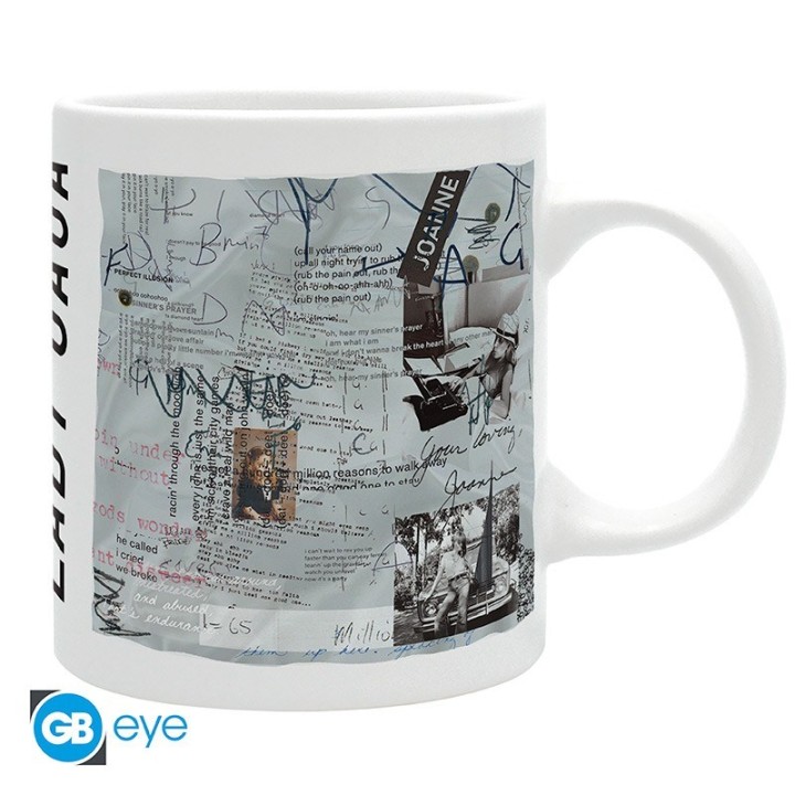 ABYSTYLE LADY GAGA - Tazza 320 ml: "Notes"