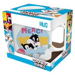 ABYSTYLE Looney Tunes - Tazza 320ml : "MERCI DE TOUT MON CŒUR"