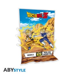 ABYSTYLE DRAGON BALL - Diorama acrilico: "DBZ/ Goku VS Vegeta"