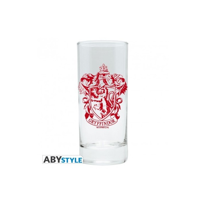 ABYSTYLE HARRY POTTER - Grifondoro Bicchiere in vetro (minimo ordine 2 o multipli)