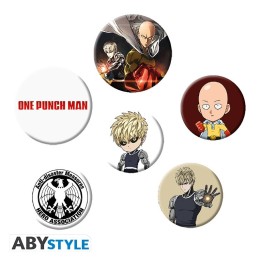 ABYSTYLE ONE PUNCH MAN - Set 6 Spille: "Saitama & Genos"