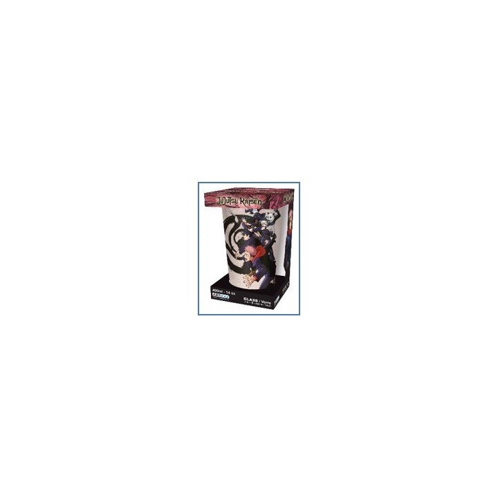 ABYSTYLE JUJUTSU KAISEN - Bicchiere Large - 400ml: " Tokyo vs Kyoto"