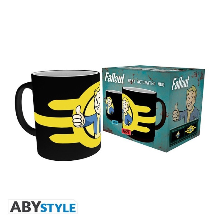 ABYSTYLE FALLOUT - Tazza termosensibile 320 ml: "Vault Boy"
