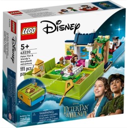 LEGO 43220 DISNEY - L’avventura nel libro delle fiabe di Peter Pan e Wendy