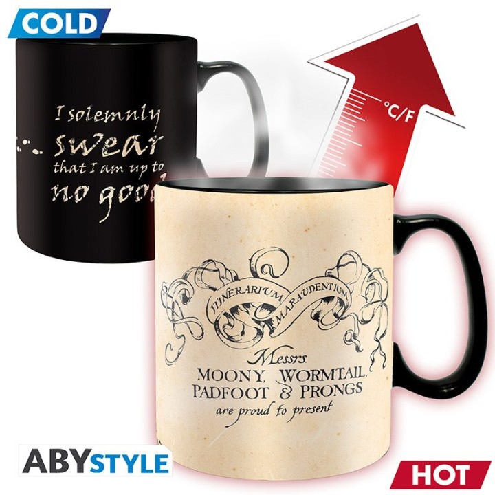 ABYSTYLE HARRY POTTER - Tazza termosensibile 460 ml: "Marauder"