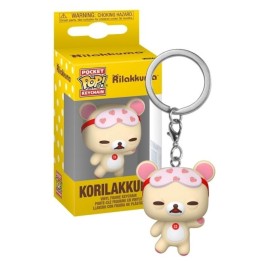 FUNKO POP Keychain: Rilakkuma - Korilakkuma Sleepy