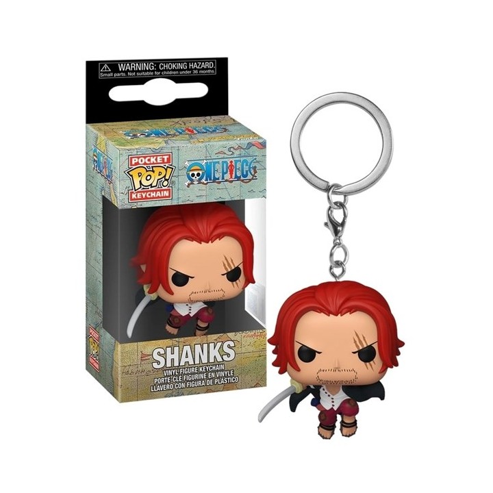 FUNKO POP Keychain Animation: One Piece - Shanks