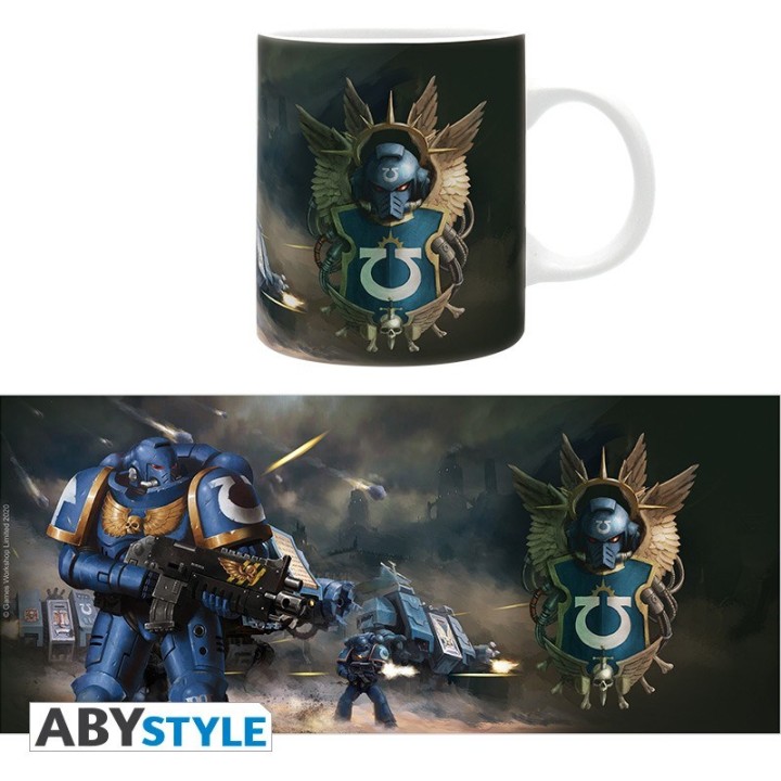 ABYSTYLE WARHAMMER 40,000 - Tazza 320 ml: "Ultramarines"