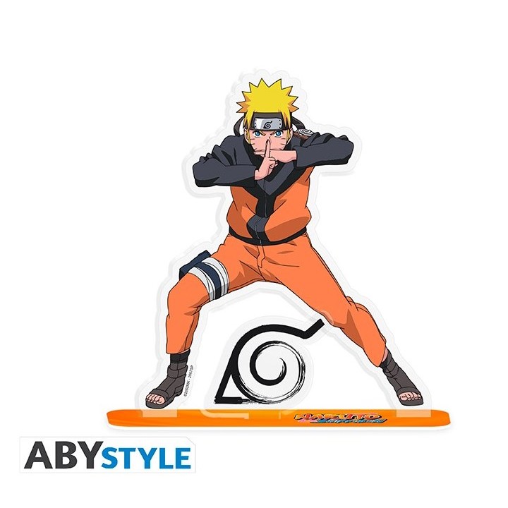 ABYSTYLE NARUTO SHIPPUDEN - Acryl Figure 2D: "Naruto"
