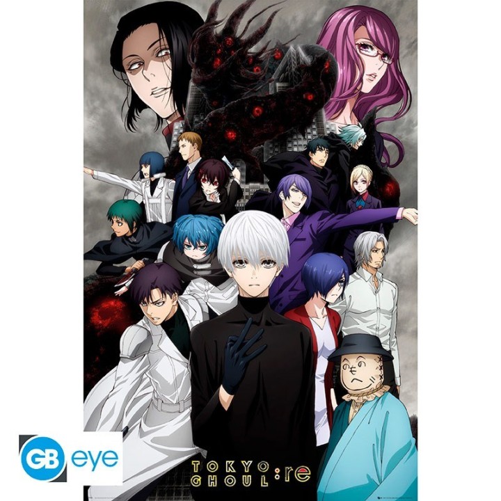 ABYSTYLE TOKYO GHOUL: RE - Poster Maxi 91.5x61 :" Key Art 3"