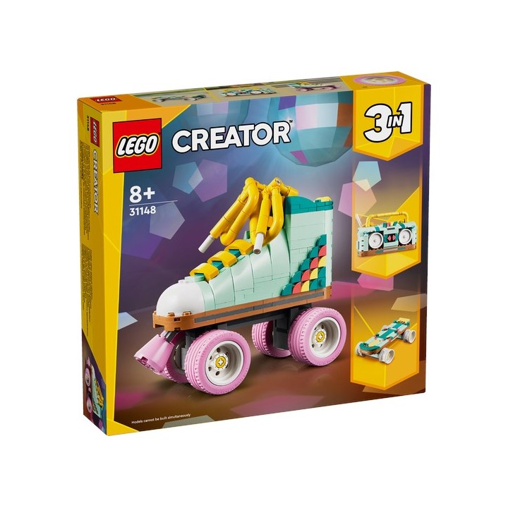 LEGO 31148 CREATOR - Pattini a rotelle retrò