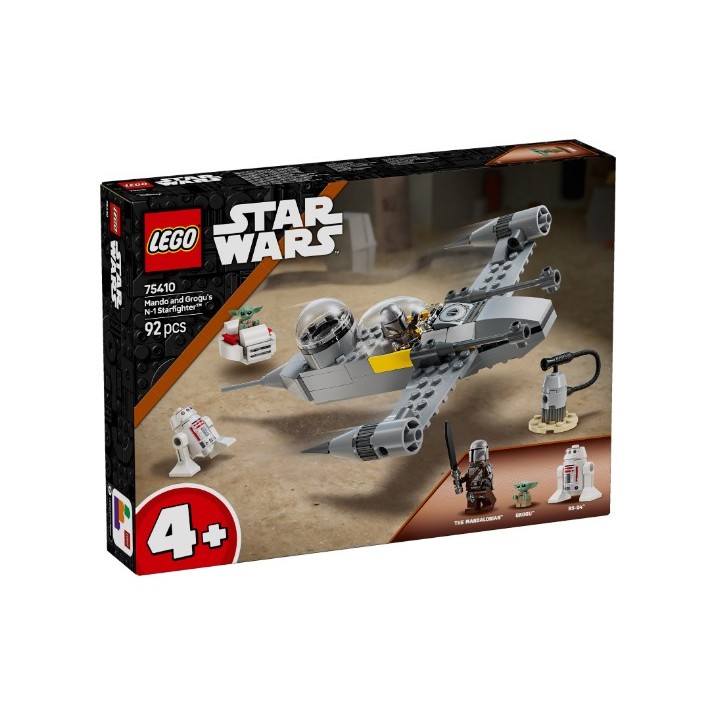 LEGO 75410 STAR WARS - N-1 Starfighter di Mando e Grogu