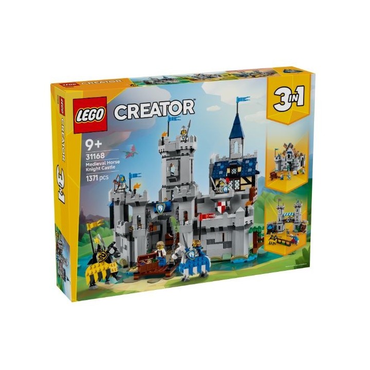 LEGO 31168 CREATOR - Castello del cavaliere medievale