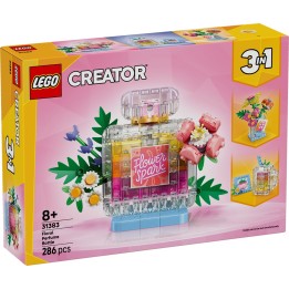 LEGO 31383 CREATOR - Boccetta di profumo con decorazione floreale