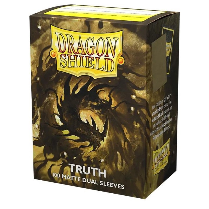 DRAGON SHIELD Dual Matte Sleeves - Truth (100 Sleeves)