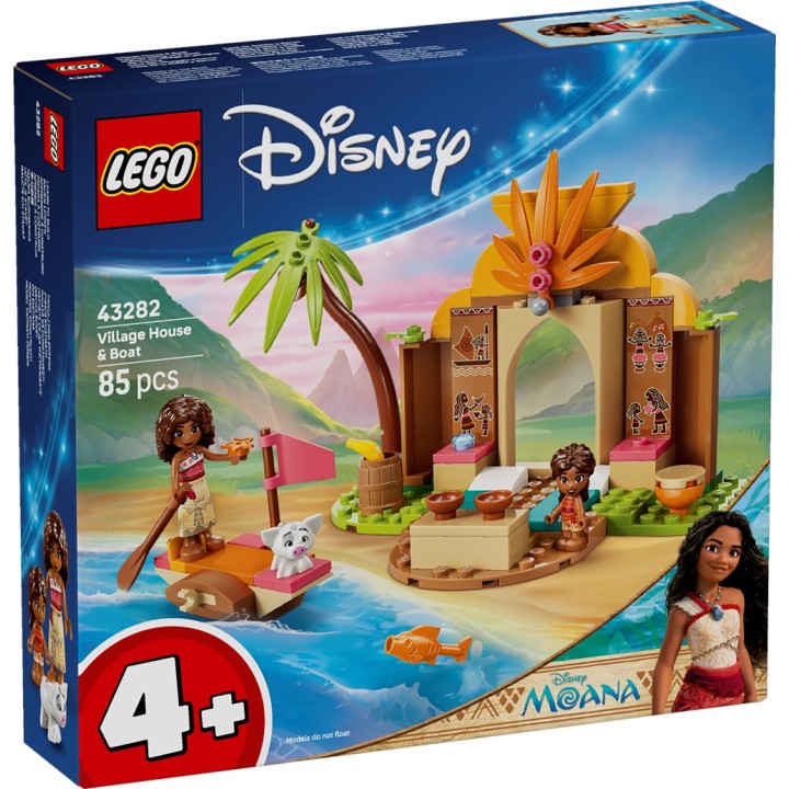 LEGO 43282 DISNEY - Casa del villaggio e barca